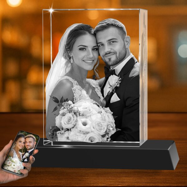 3D Crystal Rectangle (Portrait)