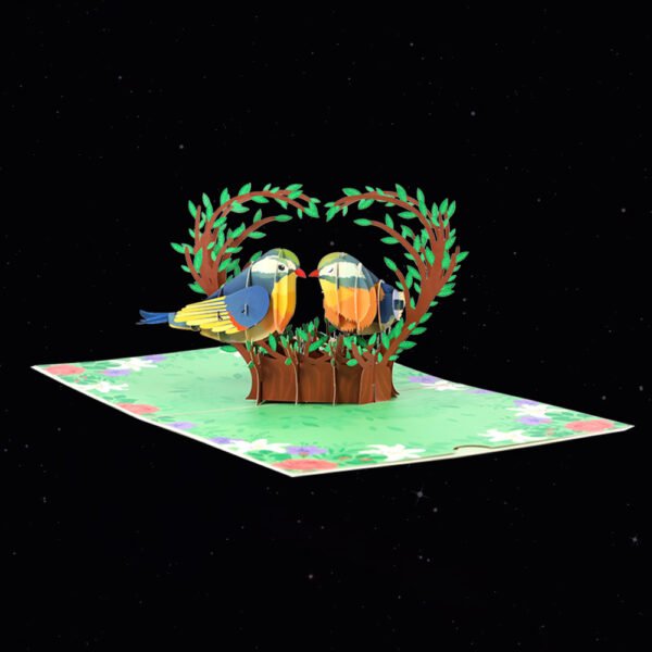 3D Love Bird Greeting Card