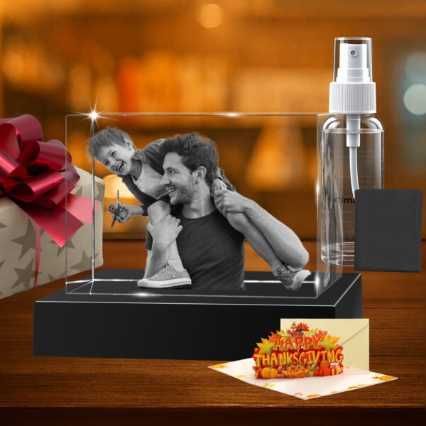 3D Crystal Rectangle (Landscape)